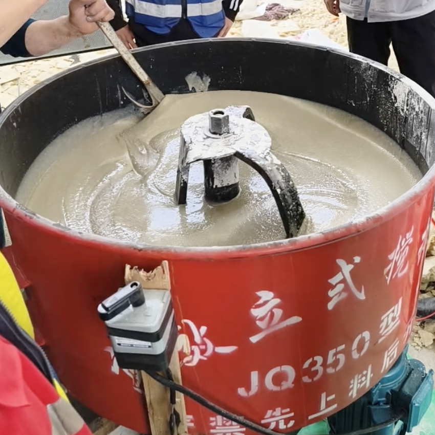 韶山汽轮机余热压缩机导热油设备底座耐高温环氧树脂灌浆料